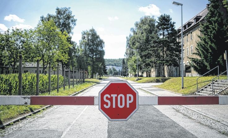 Das Kasernengelände wie es aktuell aussieht... Foto: Weihbold