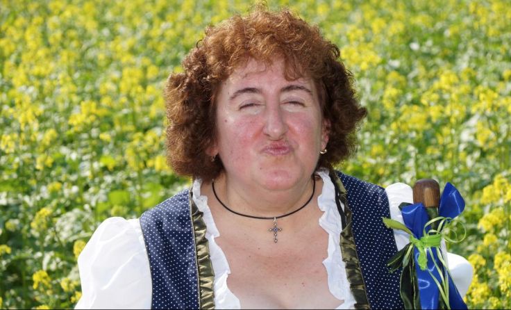 Gstanzlkönigin Renate Maier (Foto: V–O Videotto)