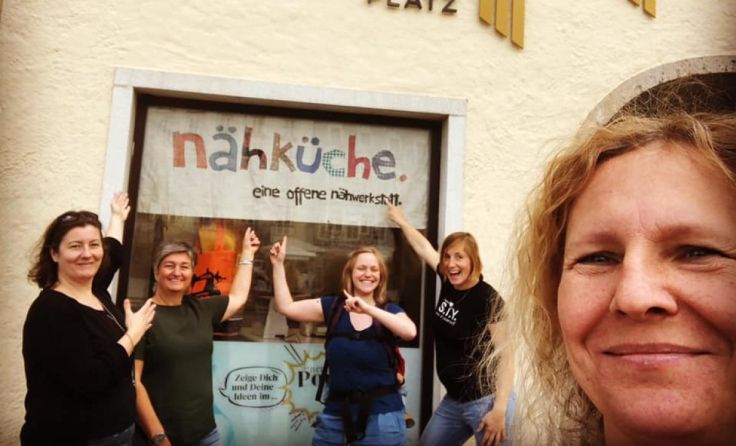 Die "Nähküche" bezog vergangenen Juni als erster Mieter den Pop-Up-Store. (Foto: Privat)