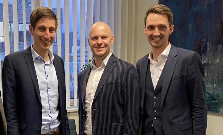 V. l.: Johannes Reichenberger, Gernot Hofer und Manuel Kienbacher (Foto: Invest AG)