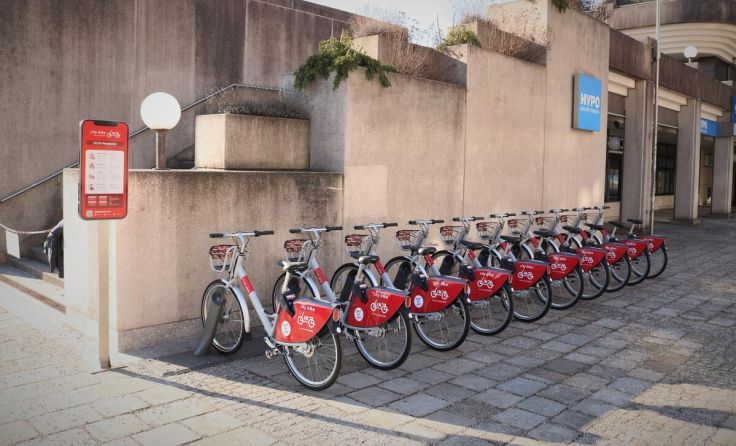 Der Verleih der Linzer Citybikes startet am 11. März. (Foto: Stadt Linz)