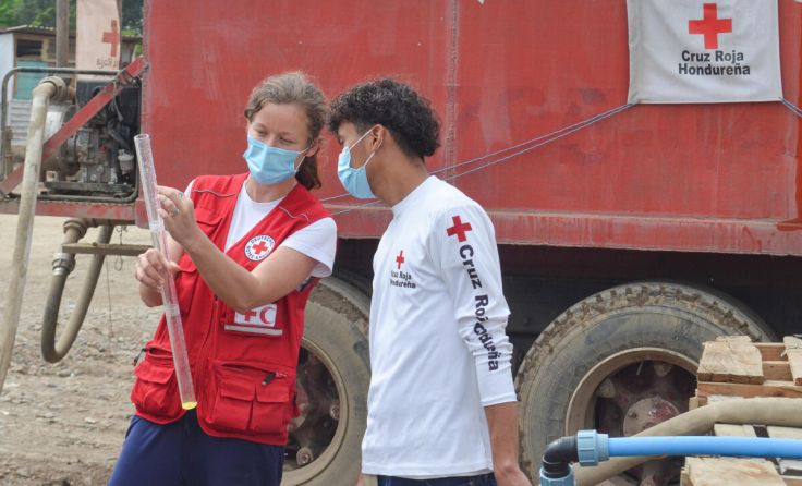 Jasmin Forstner war mehrere Wochen in Honduras im Trinkwasser-Einsatz. (Foto: Privat)
