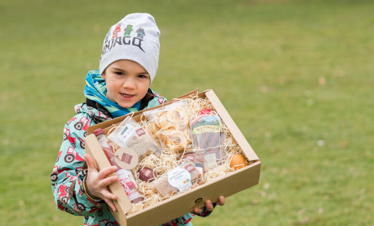 Genuss kann man auch schenken, in Form eines Osternesterls. (Foto: BMLRT/Gruber)