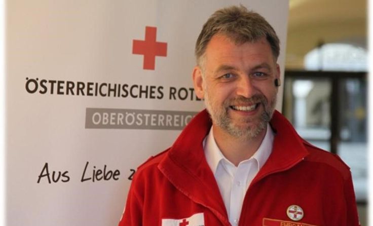 Harald Ehrgang vom Roten Kreuz Linz (Foto: OÖRK/Ortsstelle Linz-Stadt)
