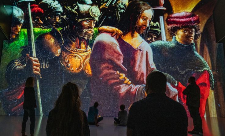 Der Sebastiansalter von Albrecht Altdorfer (Foto: Ars Electronica / Robert Bauernhansl)