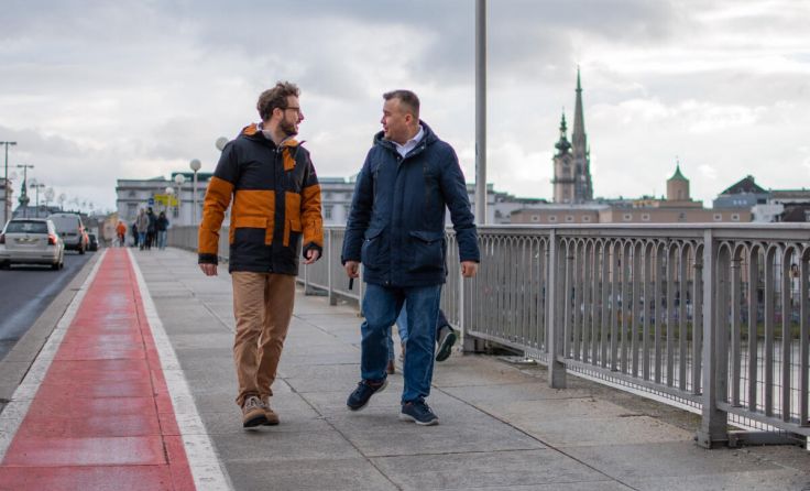In Begleitung fällt vieles einfach leichter. (Foto: Nell Leidinger)