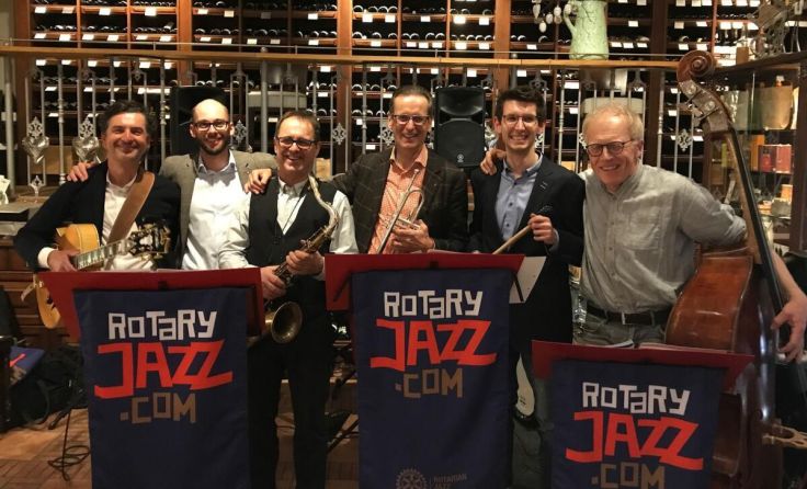 Musikalisch unterhält die Rotarian Jazz Fellowship Austria. (Foto: Privat)