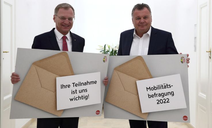 LH Thomas Stelzer (l.) und LR Günther Steinkellner (Foto: Land OÖ/Daniel Kauder)