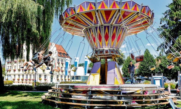 Der Vergnüngungspark ist ein Fixelement beim Marktfest. (Foto: eventfoto.at/Maringer)