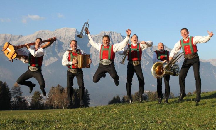 Franz Posch und seine Innbrüggler (Foto: Franz Posch)