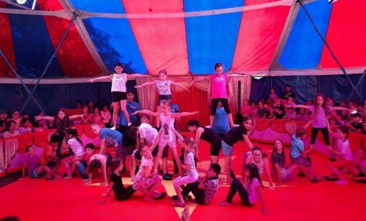 In Shows durften die Schüler am Ende das Gelernte zeigen. (Foto: Martina Bernhauser)
