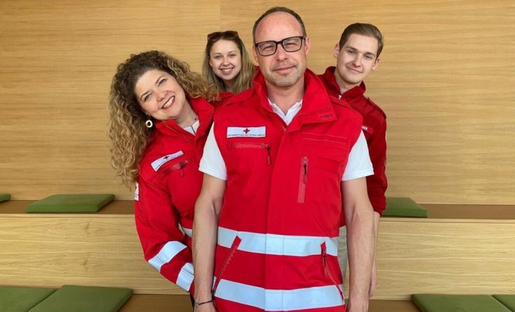 Familie Reininger vom Roten Kreuz Linz (Foto: OÖRK/Ortsstelle Linz-Stadt)