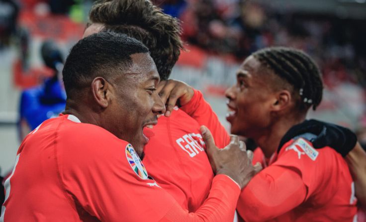 David Alaba und Co spielen am 7. September wieder in Linz. (Foto: GEPA pictures/Manuel Binder)