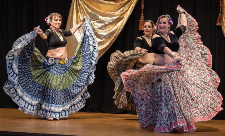 Der Fokus liegt auf dem FatChanceBellyDance® Style. (Foto: Johann Lackner)