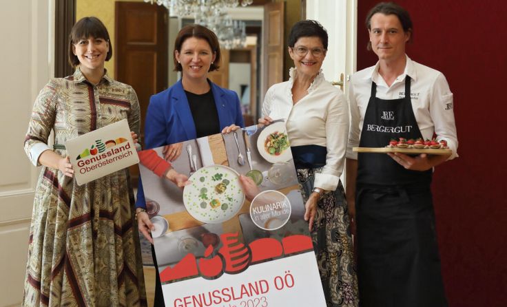 Der erste Genussland Gastro-Guide ist da. (Foto: Land OÖ/Kauder)
