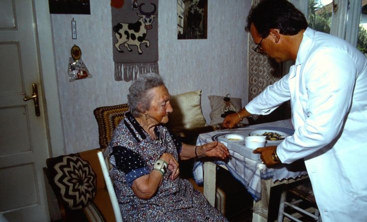 Essen auf Rädern war von Beginn an ein Erfolg. (Foto: Samariterbund)