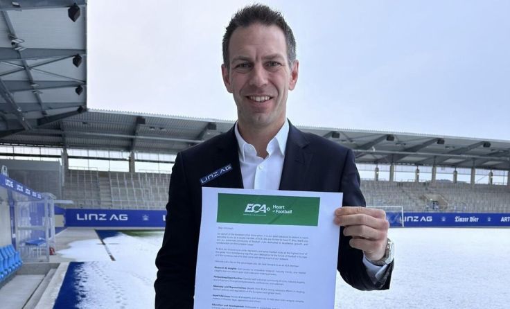 Christoph Peschek, Geschäftsführer vom FC Blau-Weiß Linz (Foto: FC Blau-Weiß Linz)
