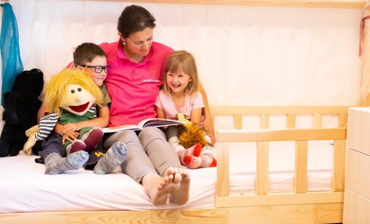 Die Notfallmama ist ausschließlich für die Betreuung der Kinder da. (Foto: KiB)
