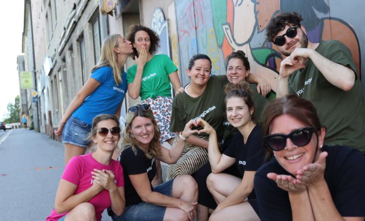 Das Team der youngCaritas lädt Gemeinden ein, die Aktion zu nutzen. (Foto: Caritas)