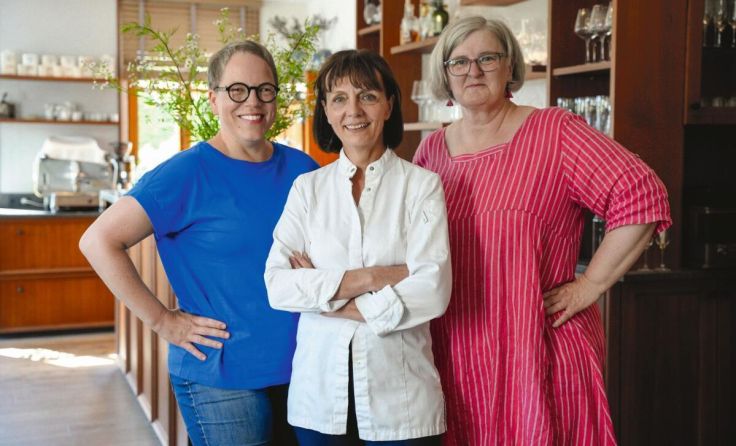 V. l.: Katharina Seiser, Elisabeth Grabmer und Magdalena Wieser (Foto: Viktoria Gruber)