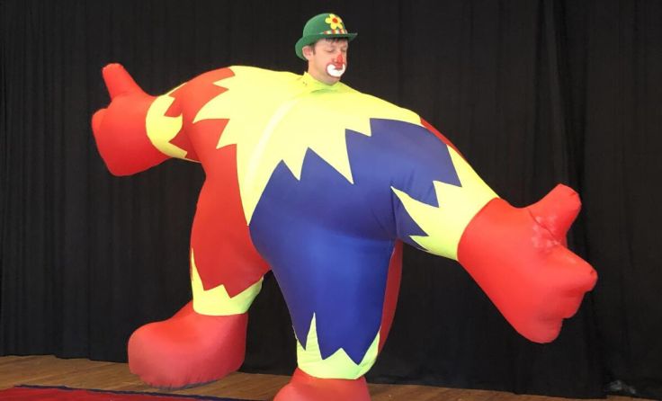 Wieder mit dabei: Clown Banane (Foto: fz)