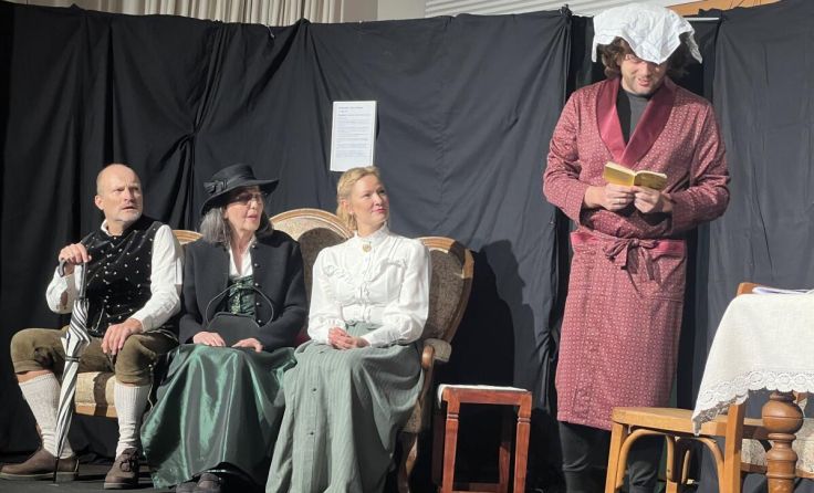 Die Theatergruppe Pöstlingberg spielt drei Stücke von Ludwig Thoma (Foto: Privat)