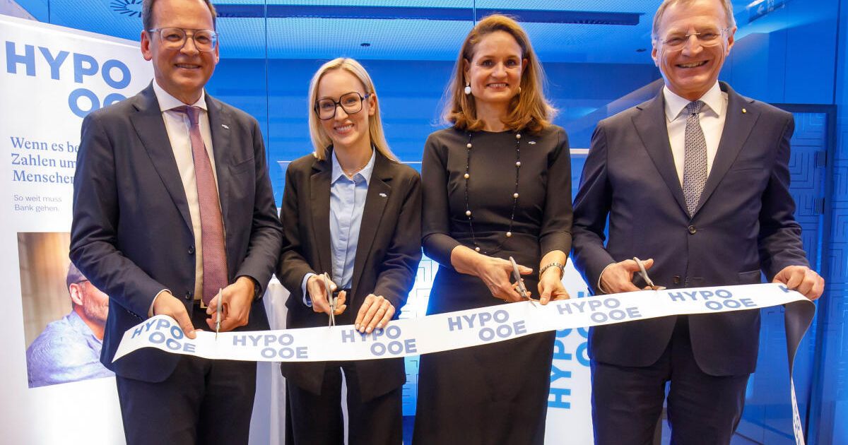 Hypo OÖ opened completely renovated branch in Linz-Bindermichl