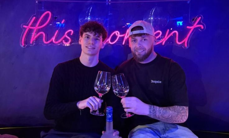 Remembar-Betriebsleiter Fabian Zeller (l.) und Krappi alias Manuel Krappinger (Foto: Marc Zeller)