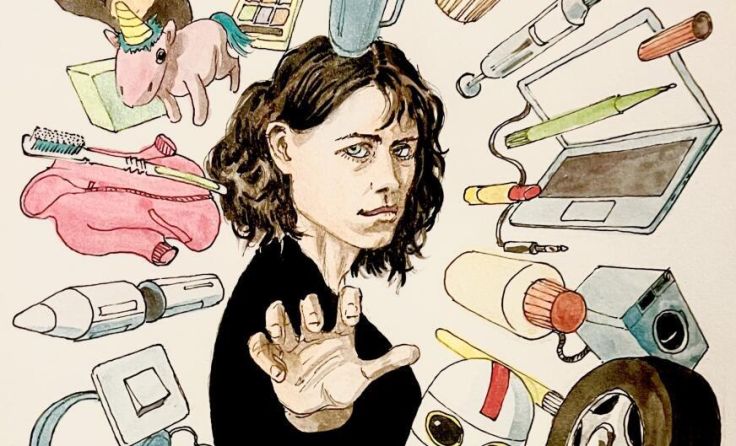 Comic-Zeichner Marcel Keller widmet sich dem Thema Plastik. (Foto: Marcel Keller)