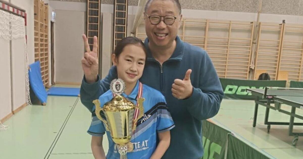 Mia Wu krönt sich zur fünffachen Tischtennis-Meisterin