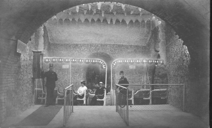 Die Grottenbahn wurde 1906 unter dem Namen „Turmbahn“ eröffnet. (Foto: Linz AG)