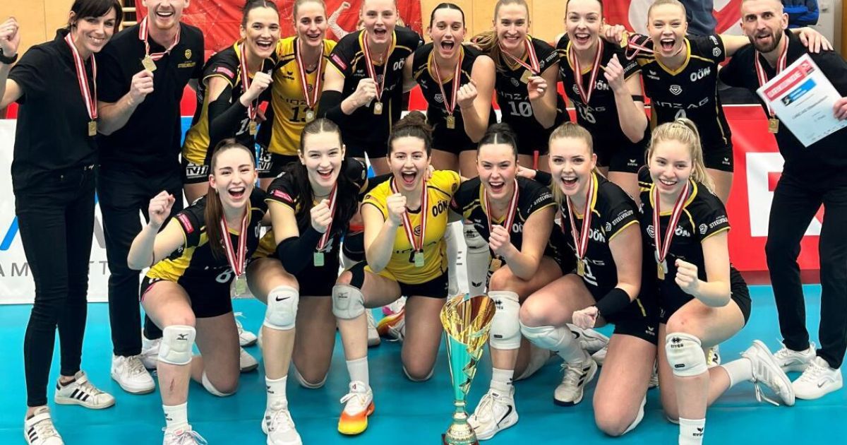 Linzer Steelvolleys holten achten Cuptitel