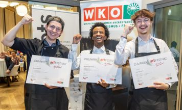 Touristische Nachwuchs-Elite begeisterte beim Culinary Art Festival