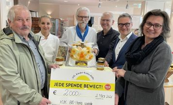 Kepler Uniklinikum spendet Honigerlös der OÖ. Kinder-Krebs-Hilfe