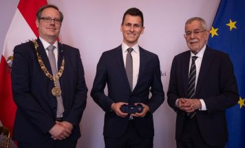 Promotio-sub-auspiciis für drei JKU Absolventen