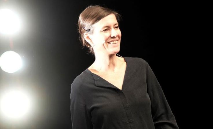 Mit auf der Bühne: Pia Hierzegger (Foto: Reinhard Winkler)