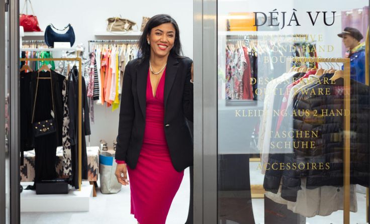 Edna Almeida freut sich über den neuen Standort in der Linzerie. (Foto: Studio Frau Phan)