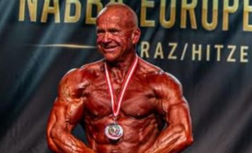 Mit 62 Jahren: Linzer Bodybuilder holt EM-Silber
