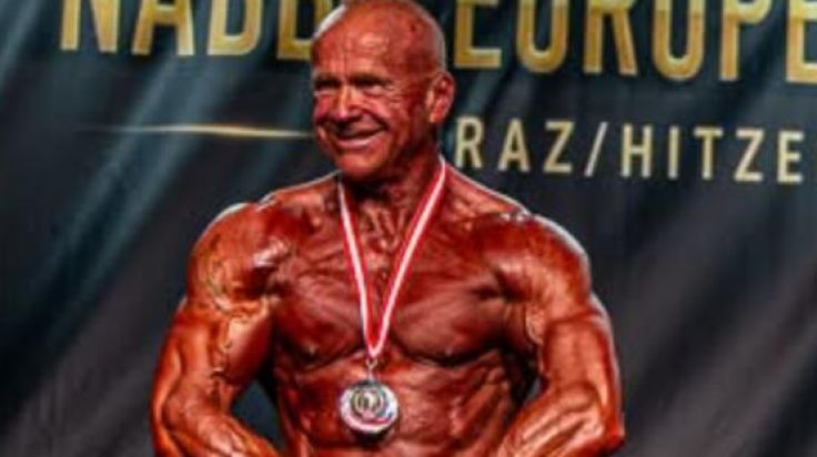 Mit 62 Jahren: Linzer Bodybuilder holt EM-Silber