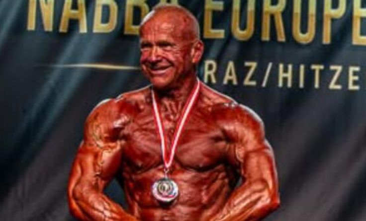 Manfred Hoffmann krönte sich zum Vize-Europameister. (Foto: Fitness News)