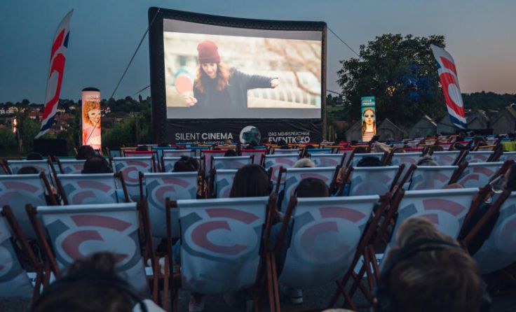 Das Silent Cinema macht am 6. Juli Station am Linzer Pfarrplatz. (Foto: Niklas Schnaubelt)