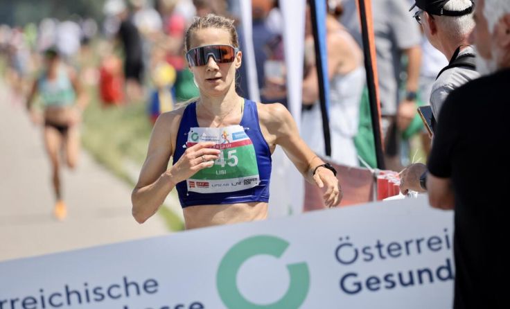 Lisi Tortorolo gewinnt die 5km (Foto: ASKÖ Tri Linz / Klaus Mitterhauser)