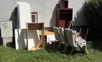 Anrainer beklagen Müllprobleme in der Wohnsiedlung Kopernikusstraße
