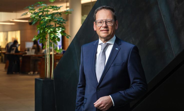 Klaus Kumpfmüller, Vorstandsvorsitzender der HYPO Oberösterreich (Foto: Zoe Goldstein)