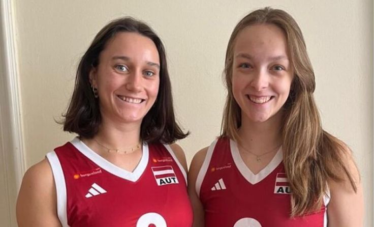 Carmen Raab und Jana Gärtner stehen in Österreichs EM-Kader (Foto: Linz AG Steelvolleys)