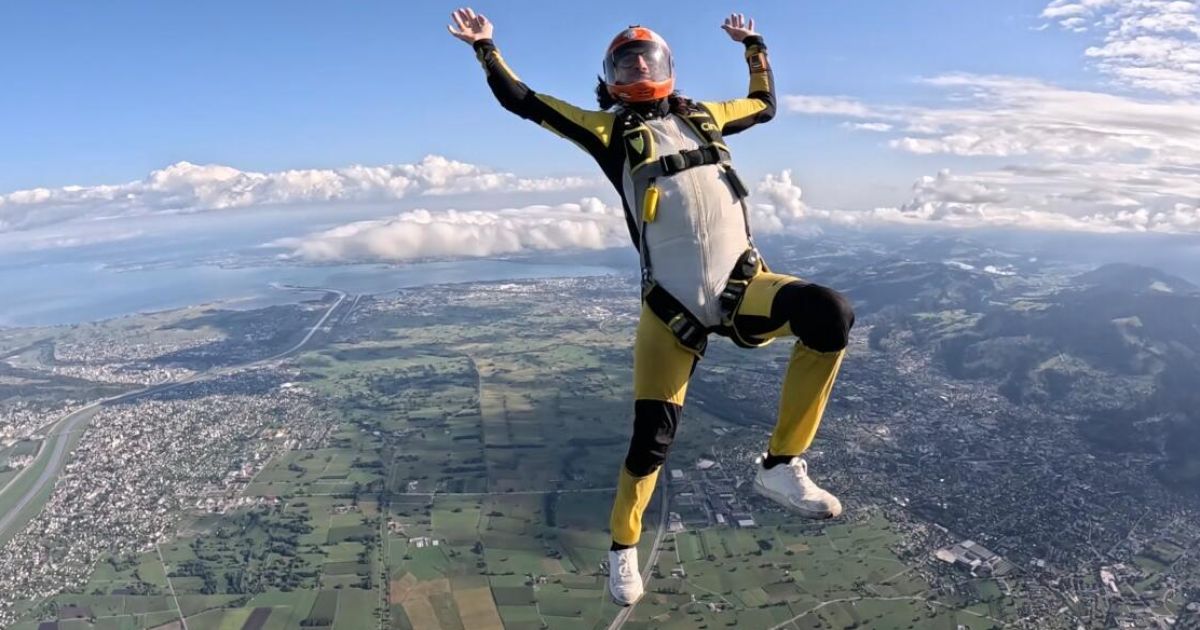 Linz native is national champion in speed skydiving