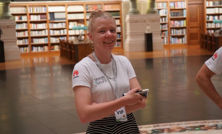Für Jana Reischl war die Reise „eine einzigartige Erfahrung“. (Foto: Huawei)