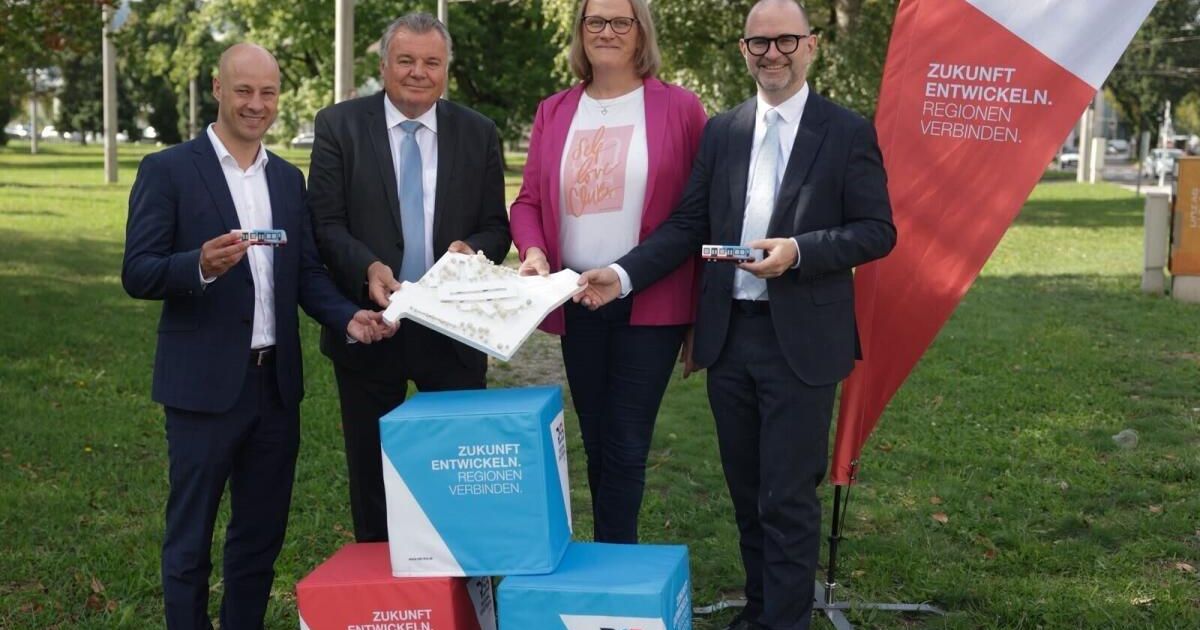 Regional-Stadtbahn Linz: Neuer RSB Infopark informiert über das Jahrhundertprojekt 