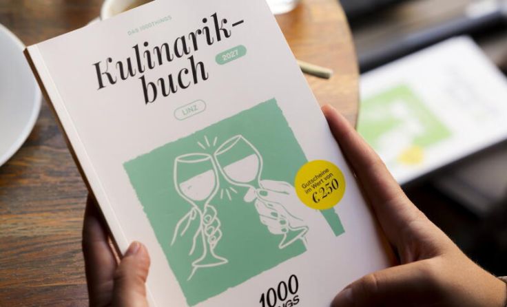 Das Kulinarikbuch Linz 2027 erscheint am 1. Oktober. (Foto: Lena Müllner | 1000things)