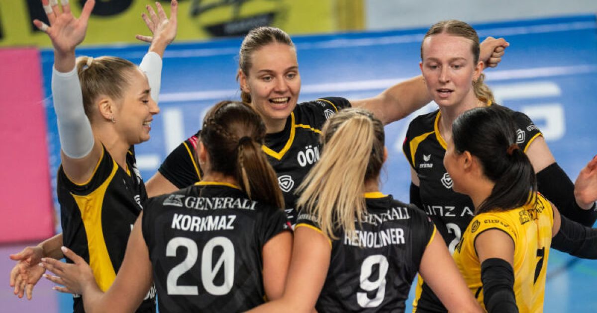 Linzer Steelvolleys gewinnen Supercup